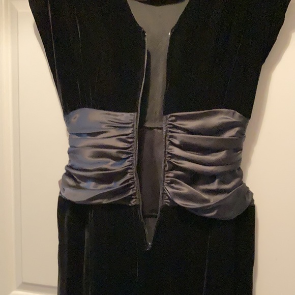Vintage, 80s Act I velvet and satin gown, NWOT - Picture 7 of 9